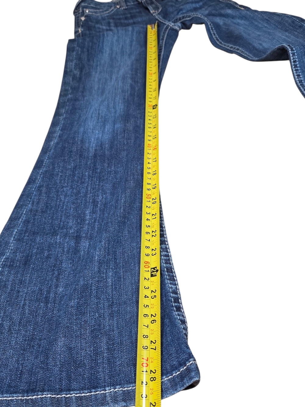 Ariat Dark Indigo Flare Jeans. Size 12 - Picture 8 of 11